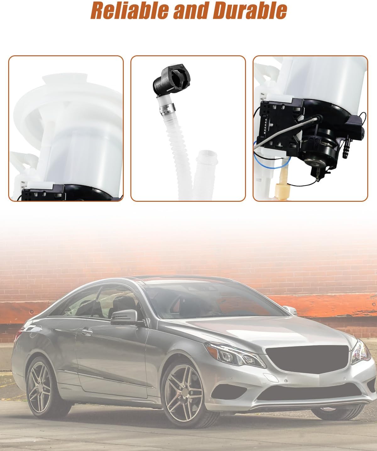 2184700994 Electric Fuel Pump Sending Unit Fit for Mercedes Benz E350 C207 W212 E400 E550 CLS400 CLS550 GLK350 W204 2012-2017 Replace 2184700194 FT4022 SP5182M