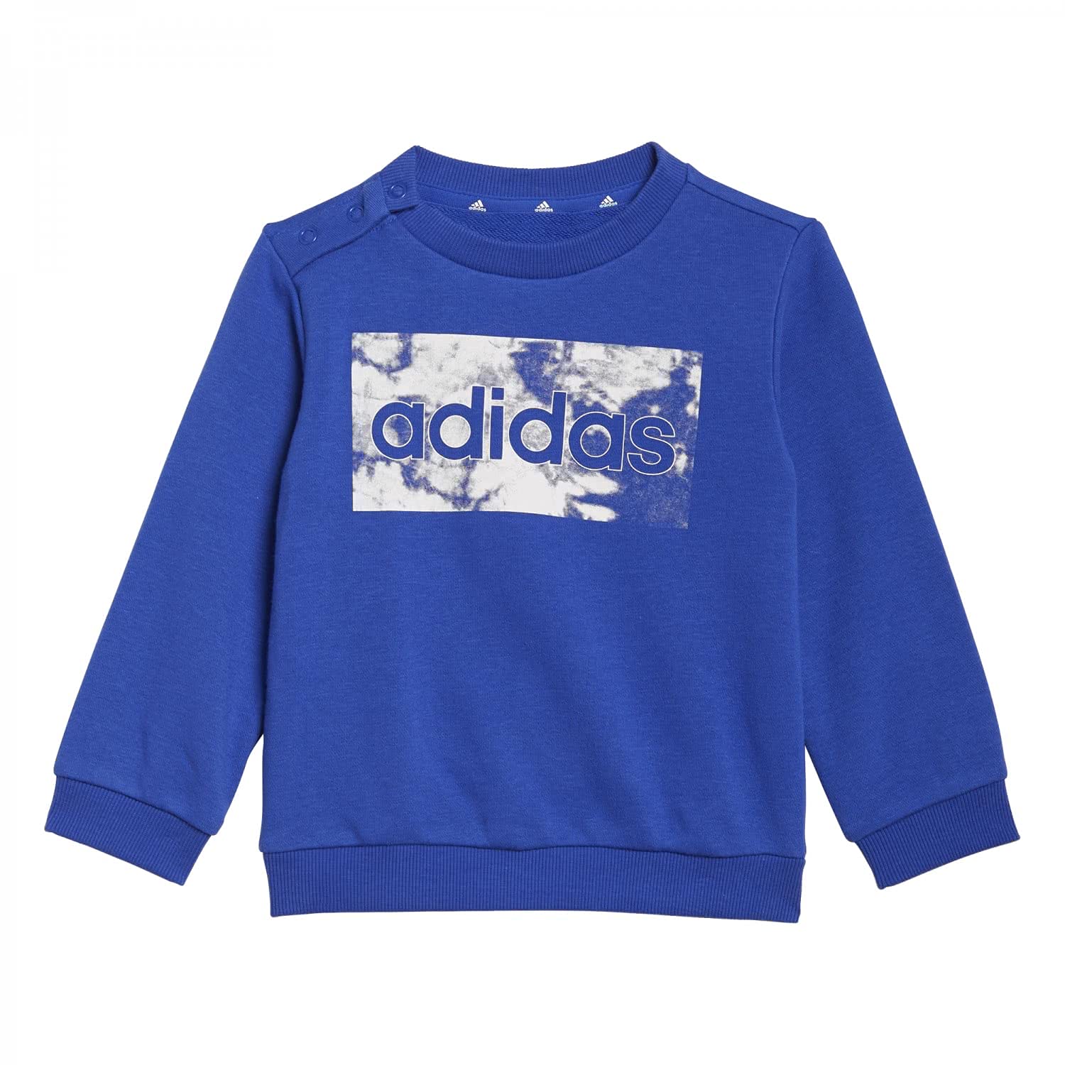 Adidas GS4280 I LIN FT spodnie do biegania top: pogrubiony niebieski/biały spód: atrament LEGEND F17/BIAŁY 6-9M