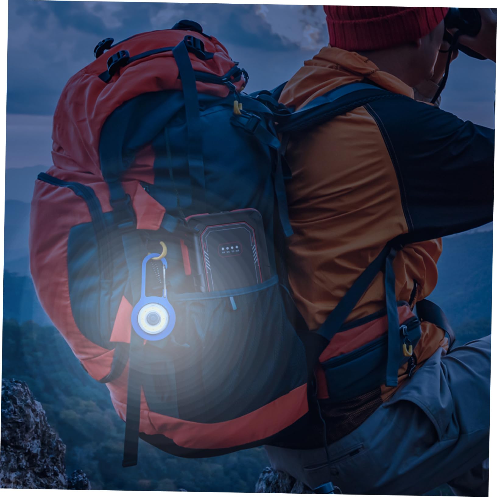 BESPORTBLE 20pezzi Mini Torcia Portachiavi Luce Multi-funzionale Per Attività Outdoor Da Leggera e Pratica Per Campeggio e Emergenze