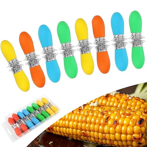 VinBee 8 Pairs Corn on the Cob Holders, Corn Cob
