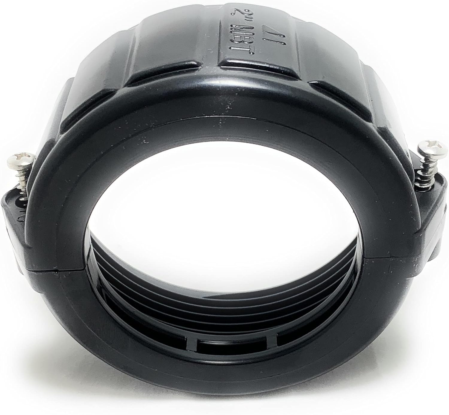 2" Heater Union Split Nut for Hot Tub or Spa (Measures 3" Inside Diameter Edge to Edge in The Threads)