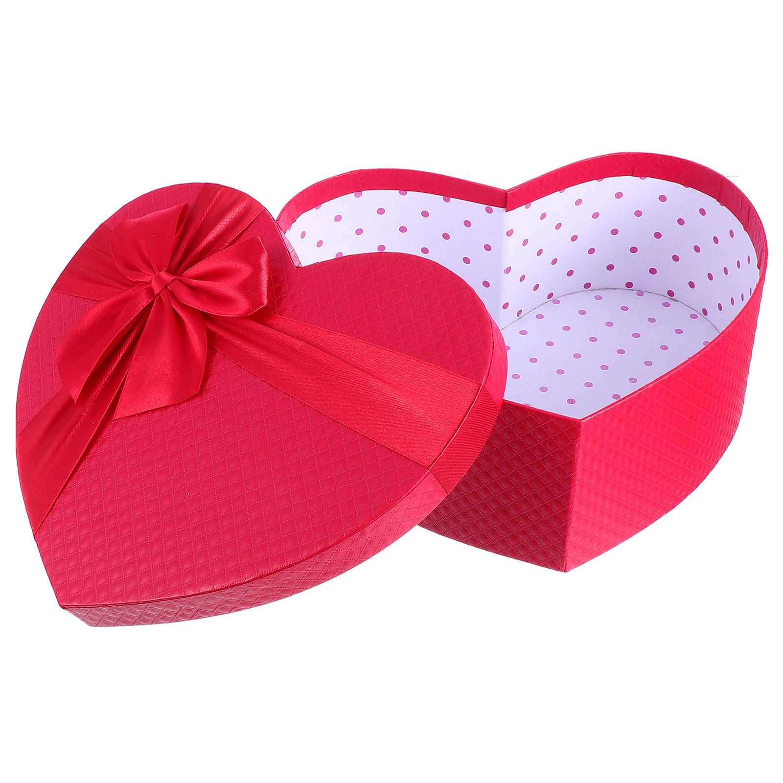 Beaupretty Geschenkbox Herzform 9X7.9X3.5 Zoll Hochzeit Verpackung Box Aufbewahrungsbox Für Brautgeschenke Und Süßigkeiten Hochzeit Dekoration Geburtstag Party