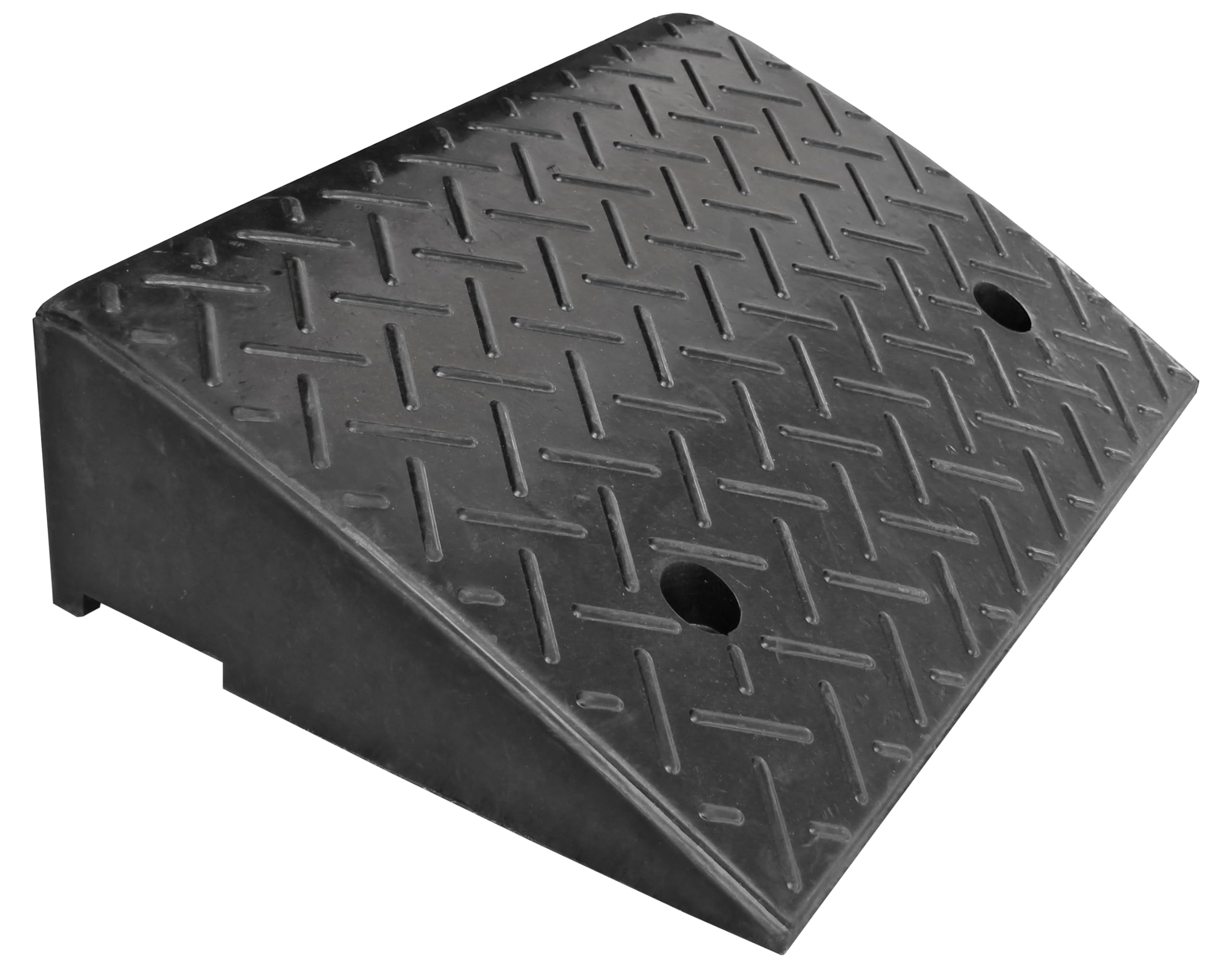 Electriduct 5.2" Heavy Duty Rubber Curb Ramp 20,000 lbs Weight Capacity (10 Tons)