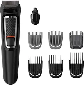 Aparador de Pelos Philips 8 em 1 series 3000, Bivolt - Aparador, Barbeador e Máquina de Cortar Cabelos MG3731/15