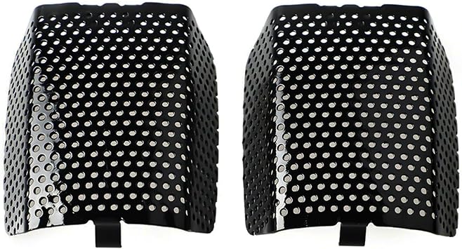 Motorcycle 1 Pair Front Caliper Brake Screen Inserted Covers Caliper Guards Caliper Brake Shield for Harley Touring, Road King, Electra Street Glide FLHT, FLHX & V-Road Models Black