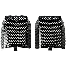 Motorcycle 1 Pair Front Caliper Brake Screen Inserted Covers Caliper Guards Caliper Brake Shield for Harley Touring, Road King, Electra Street Glide FLHT, FLHX &amp; V-Road Models (Black)