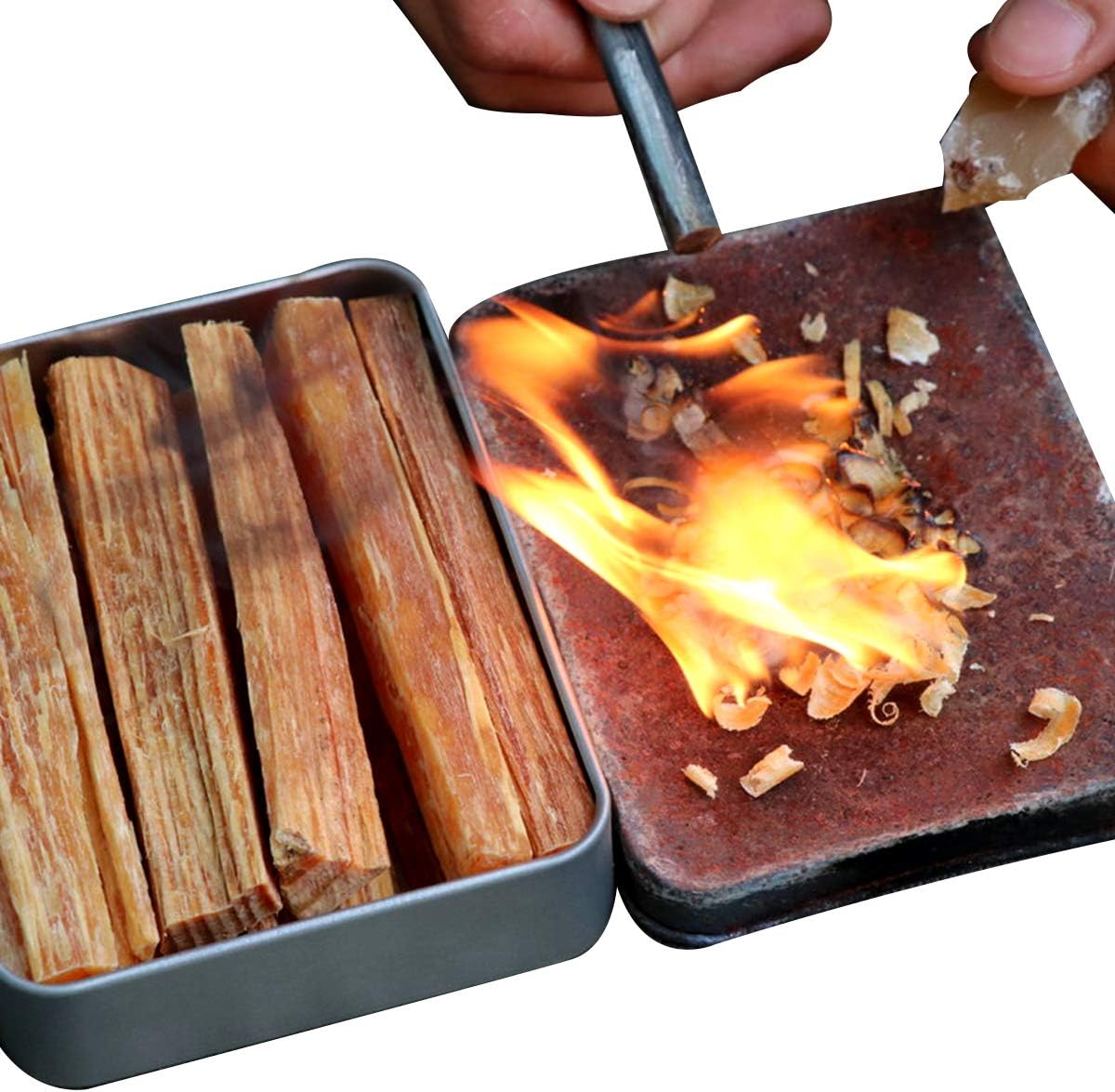 kit di sopravvivenza per l'accensione del fuoco