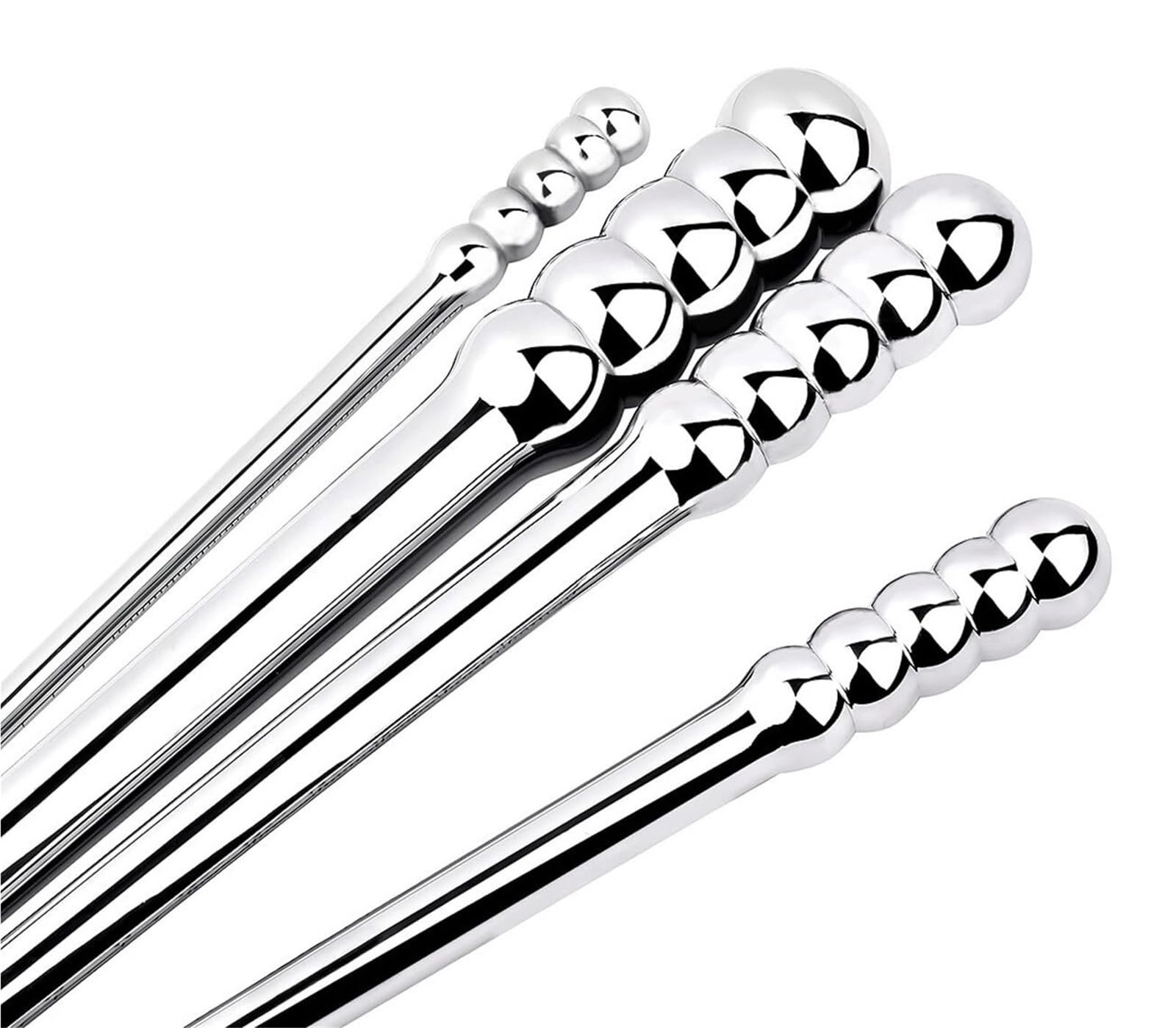 Extra Lang Edelstahl Harnröhren Dilatator Metall Urethral Katheter Sounding Penis Plug Urethral Dilator Harnröhren Stimulation Masturbation Prinzenzepter Sexspielzeug Für Männer