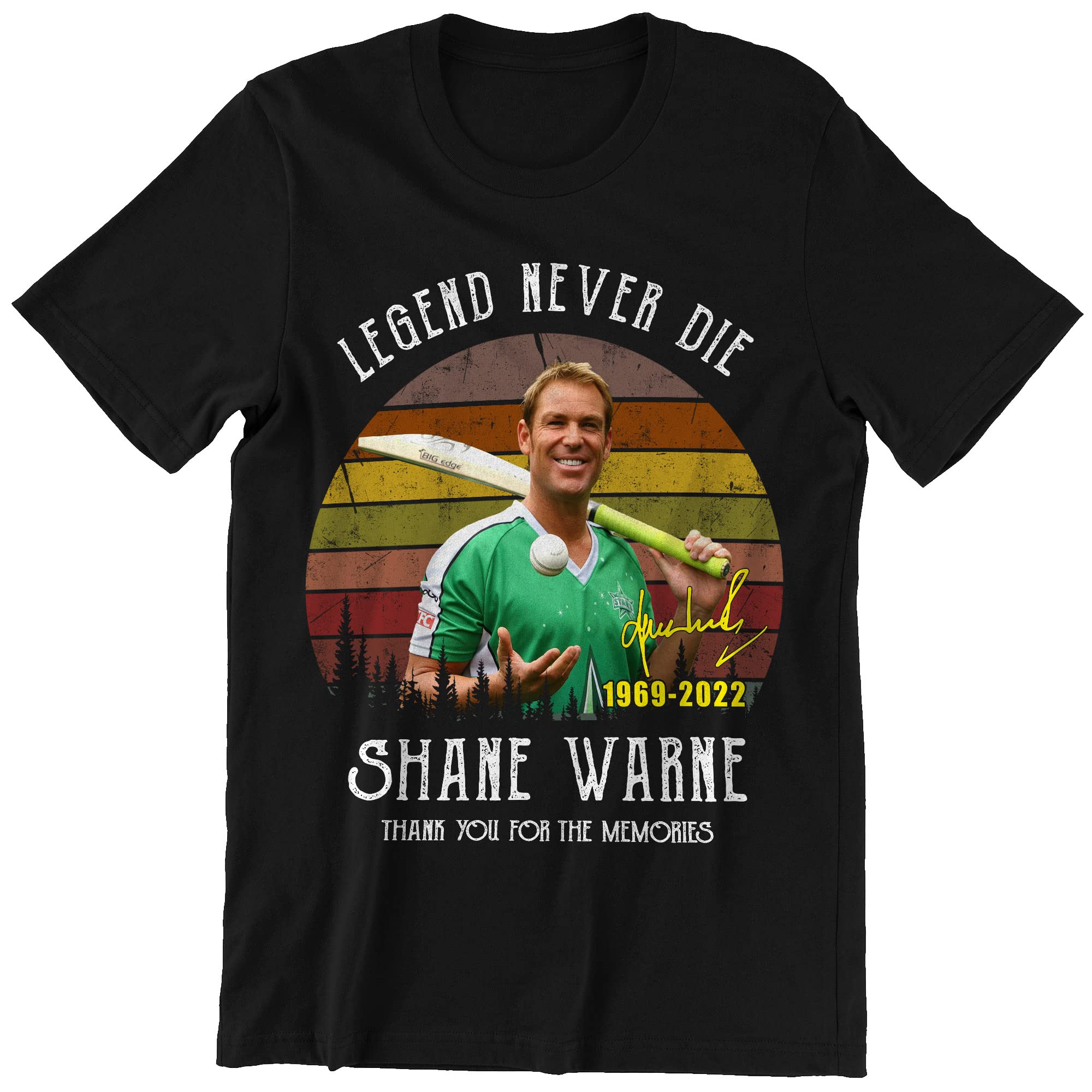 Vintage Legend Never Die for Shane Warne Shirt