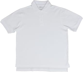 Elbeco 100% Cotton Short Sleeve Polos for Men white-1XL