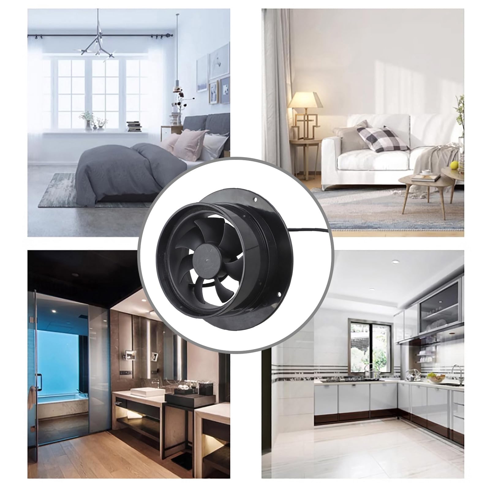 Struttura di ventilazione con ventilatore solare rinnovabile da 8 W