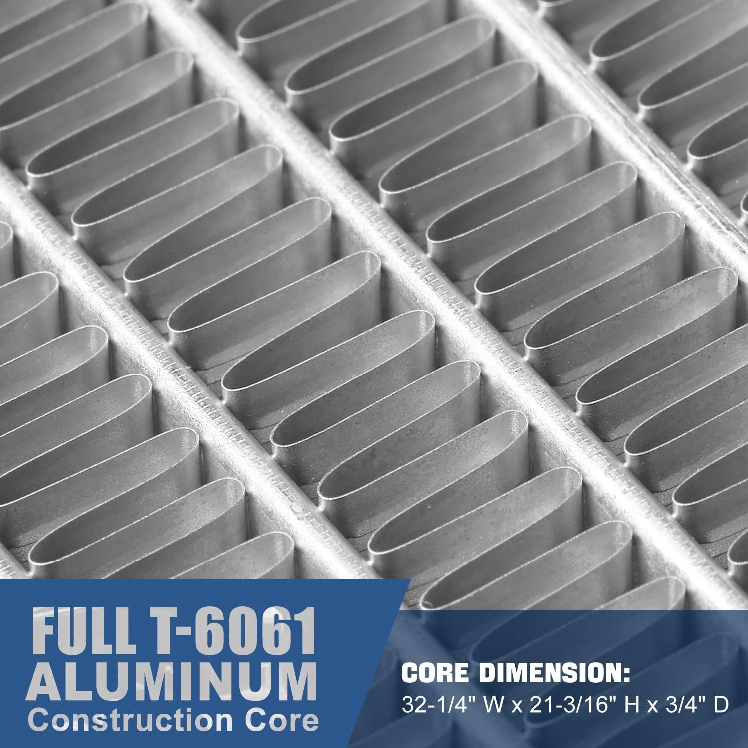 Auto Dynasty Aluminum A/C Condenser Compatible with 2013-2019 Ford Police Interceptor Utility Explorer 3.5L 3.7L, FO3030265, DPI 4741, 13 14 15 16 17 18 19