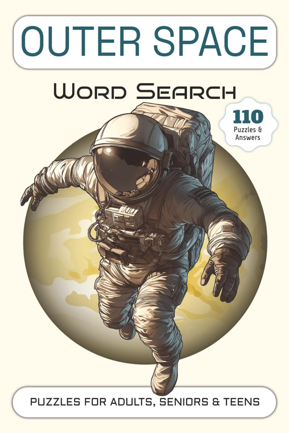 Outer Space Word Search Puzzle Book: 55 Puzzles for Stargazers, Space Fans & Curious Explorers