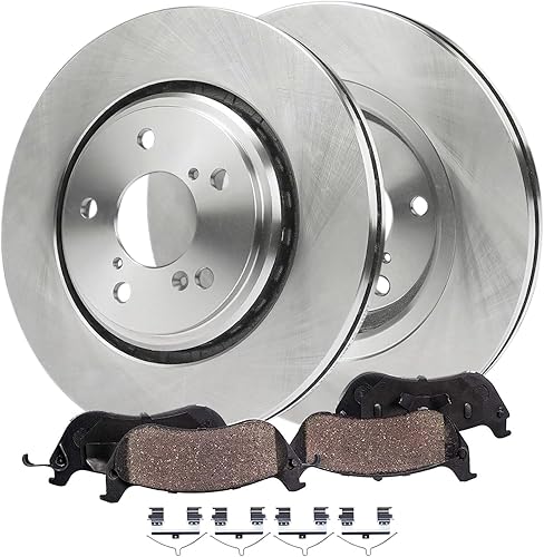 Miniatura 17 de Detroit Axle - Kit de Frenos Delanteros para Ford Escort Mazda MX-3 Protege Mercury Tracer Rotores de Freno Cerámica Pastillas de Freno Reemplazo: