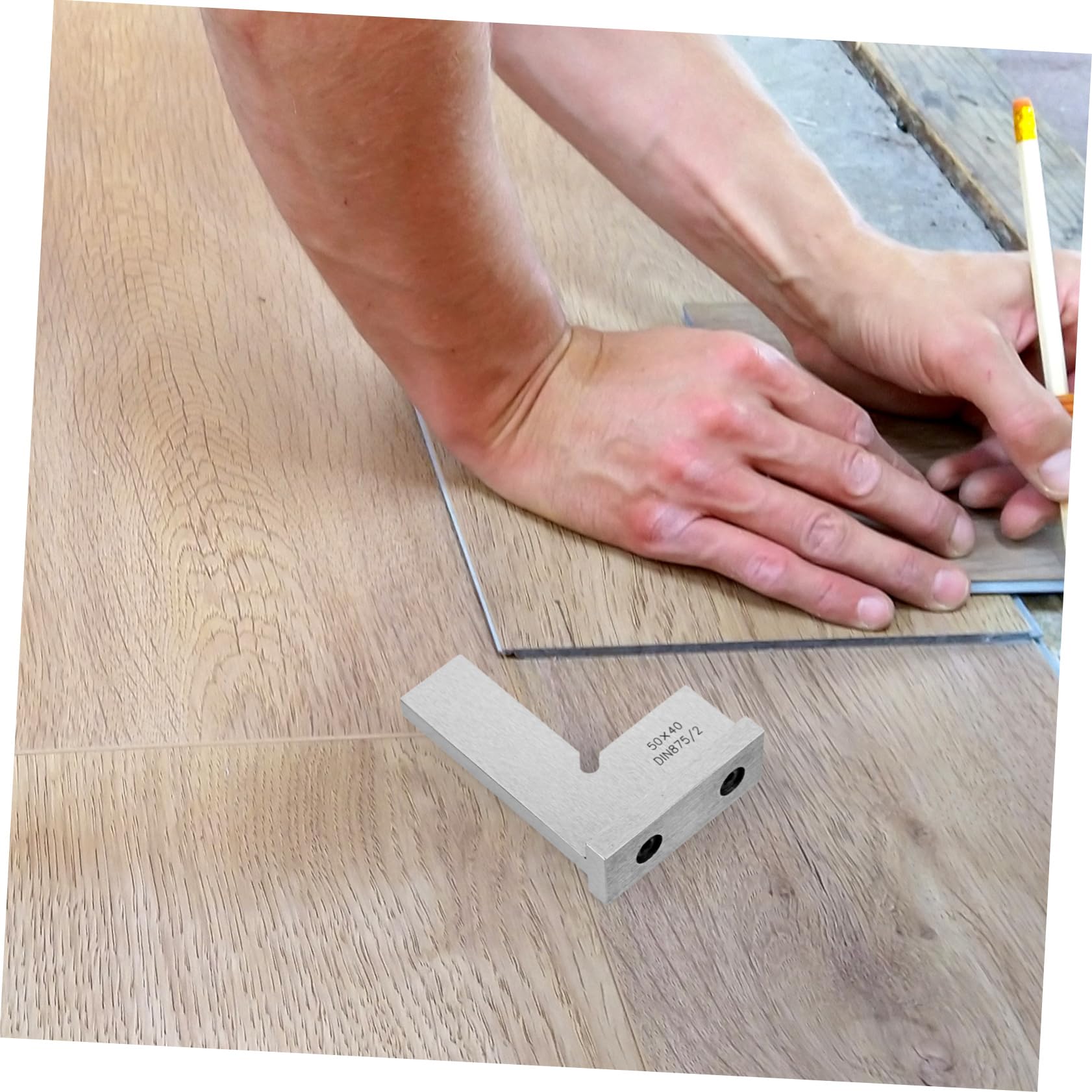 jojofuny 5pezzi Squadra Angolare Professionale Carbonio Con Base Righello Per Carpentiere Per Misurazioni Precise Strumento Per Disegno e Tracciamento Angoli Angolo Retto Utensile Per