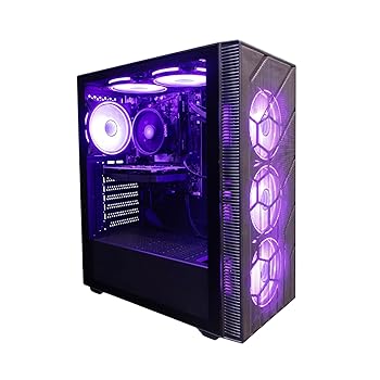 GTR Gaming PC AMD Ryzen 5 5500 AMD RX 6600, Black