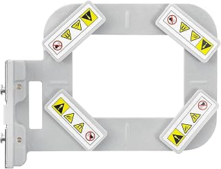 Sew Tech Magnetischer Stickrahmen für Brother SE700 SE725 SE600 SE625 SE630 SE400 SE425 PE550D PE540D PE545 PE535 PE525 PE500 NS1750D NS1850D M380D Maschine, 3.80D cm x 6,3 cm. Mighty Snap