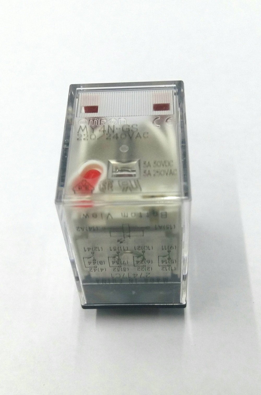 Relay MY4N-AC220/240 Omron, Box of 10pcs