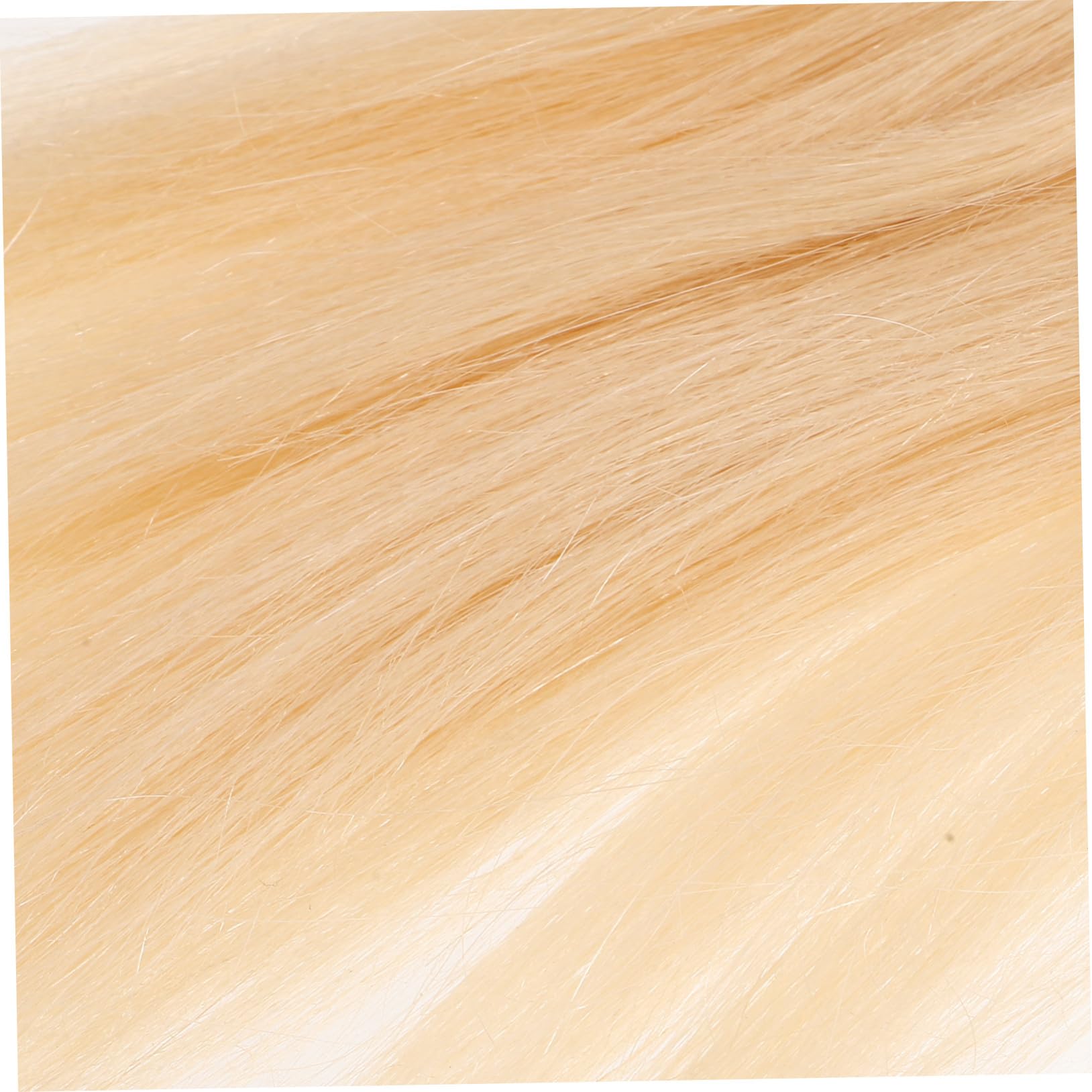 Gatuida Kit de Test de Coloration Cheveux et Fil Haute Température 30 Pièces avec Mèches Jaunes en Plastique pour Formation Coiffure Salon Professionnel