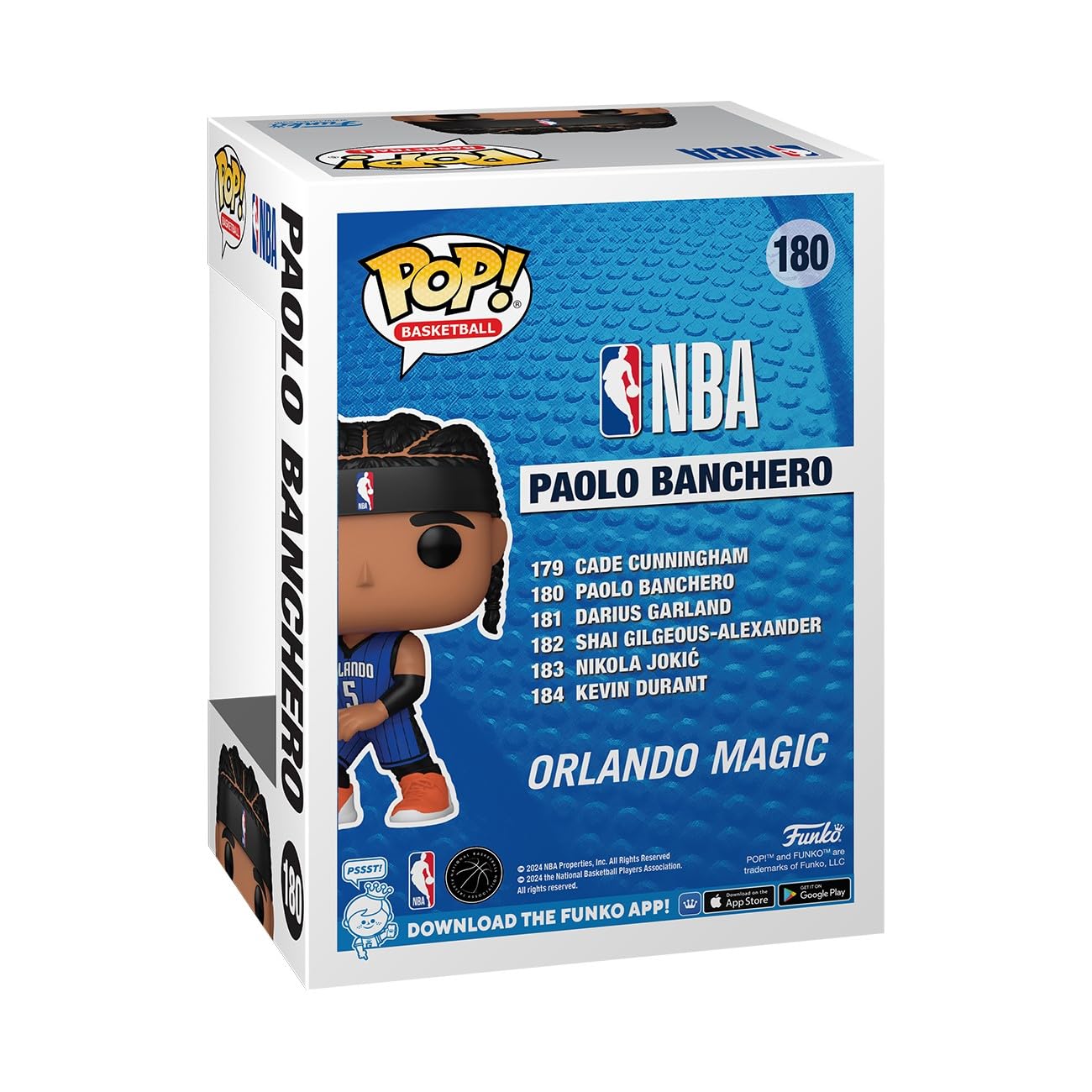 Funko Pop! NBA: Magic - Paolo Banchero - Figura in Vinile da