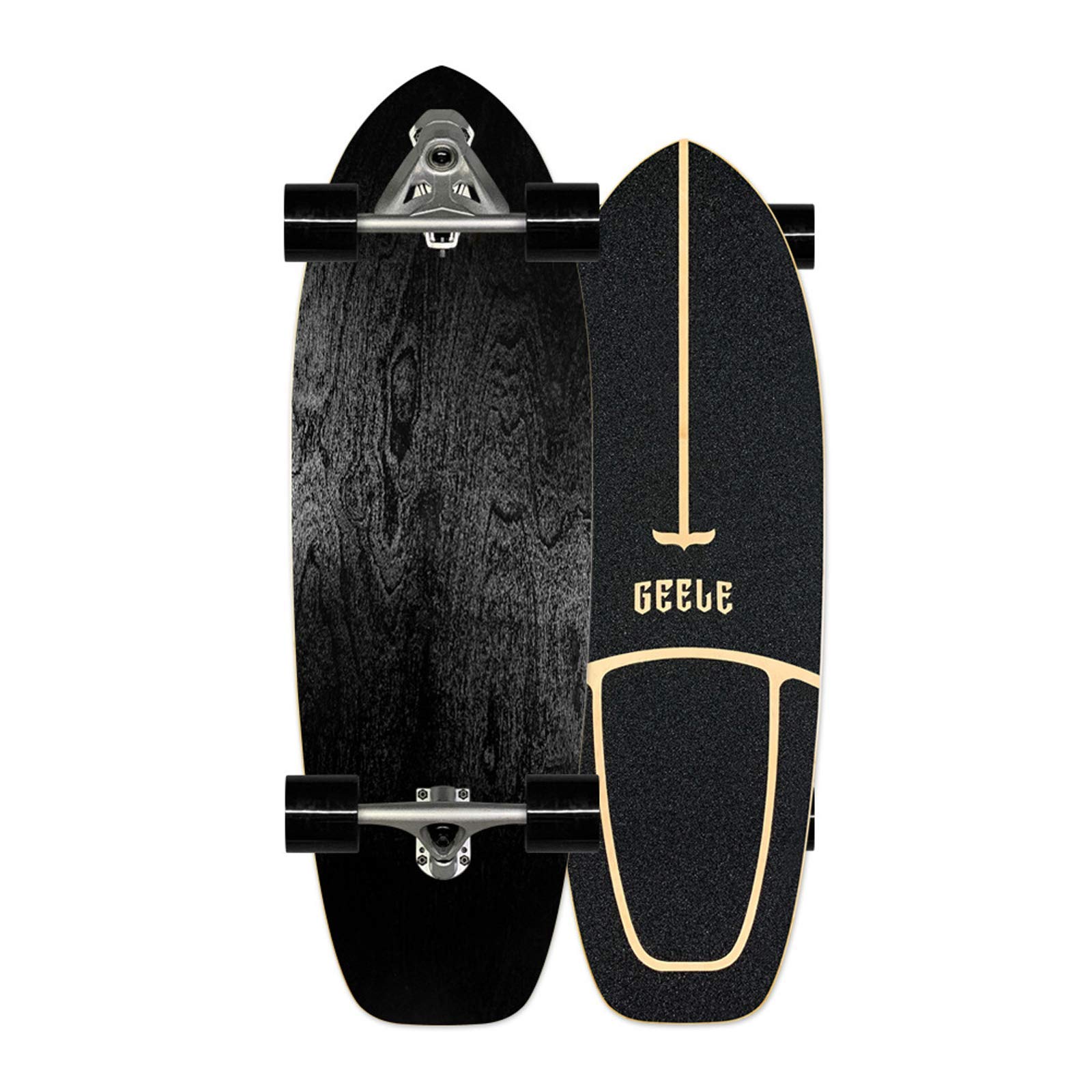 Amazon.co.jp: Surf Skate Carver Skateboard Carving Pumping