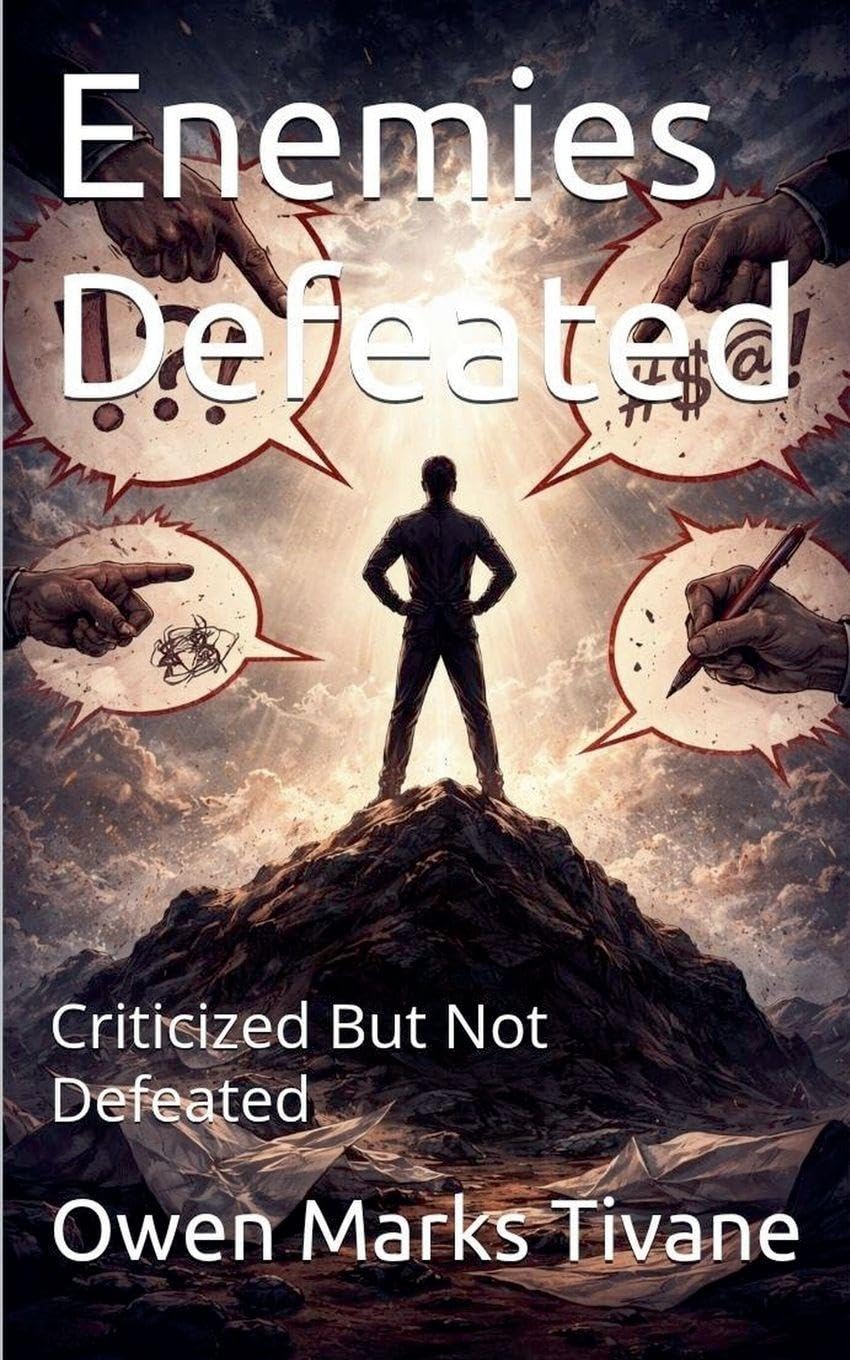 Enemies Defeated: Criticized But Not Defeated: 8