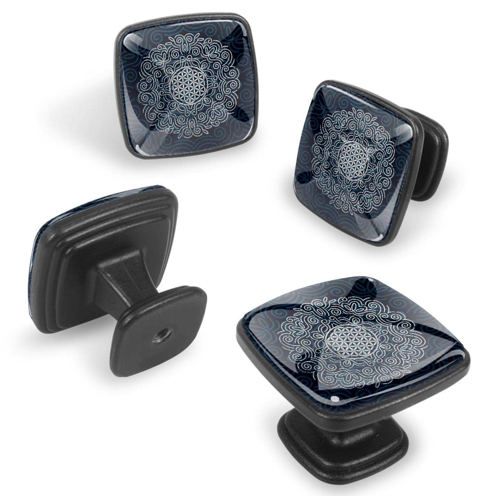 Boutons d'armoires de cuisine durables et poignées rétro