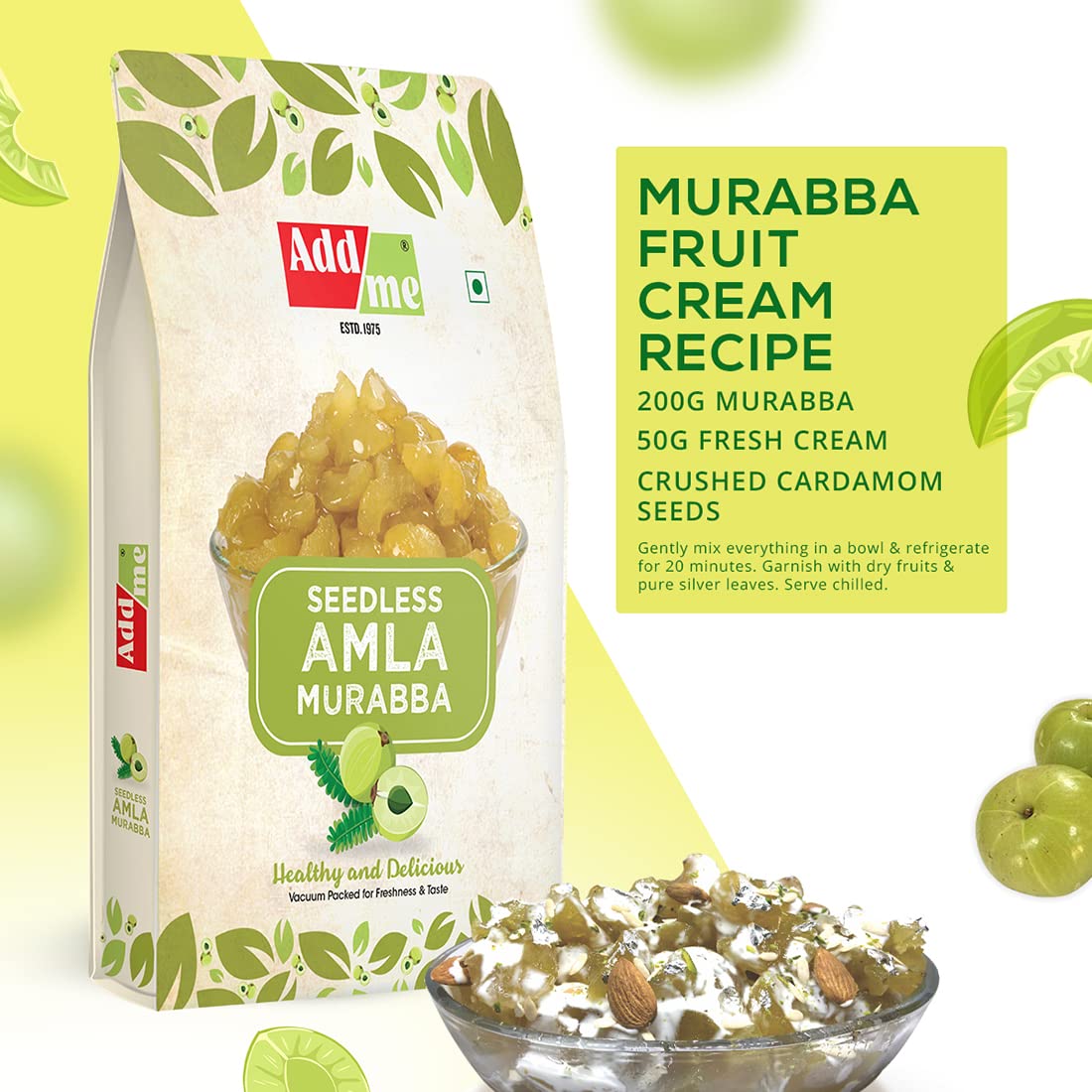 Add me Seed less Amla Murabba Candy Sweet Amala, 750 gm Immunity boosters for Family - Image 4 thumbnail