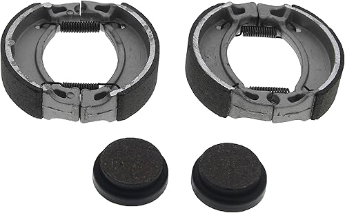 Zapatas de freno delanteras y traseras de repuesto OEM Race Driven y pastillas de freno para Yamaha Moto 4