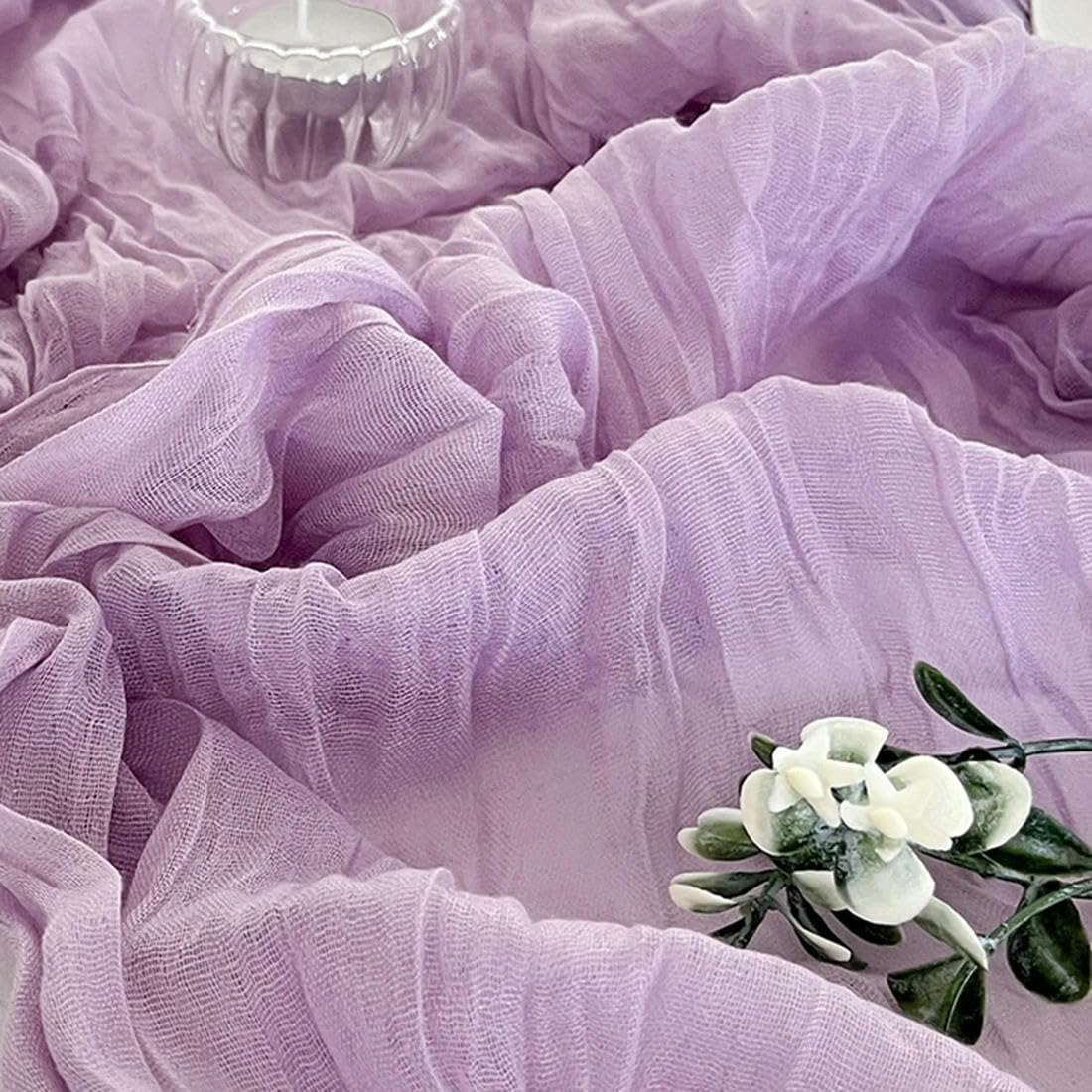 QQLADY 100 Pezzi tovaglioli di Garza tovagliette da tavola per Feste di Natale Decorazioni per Matrimoni Cena tovaglioli retrò