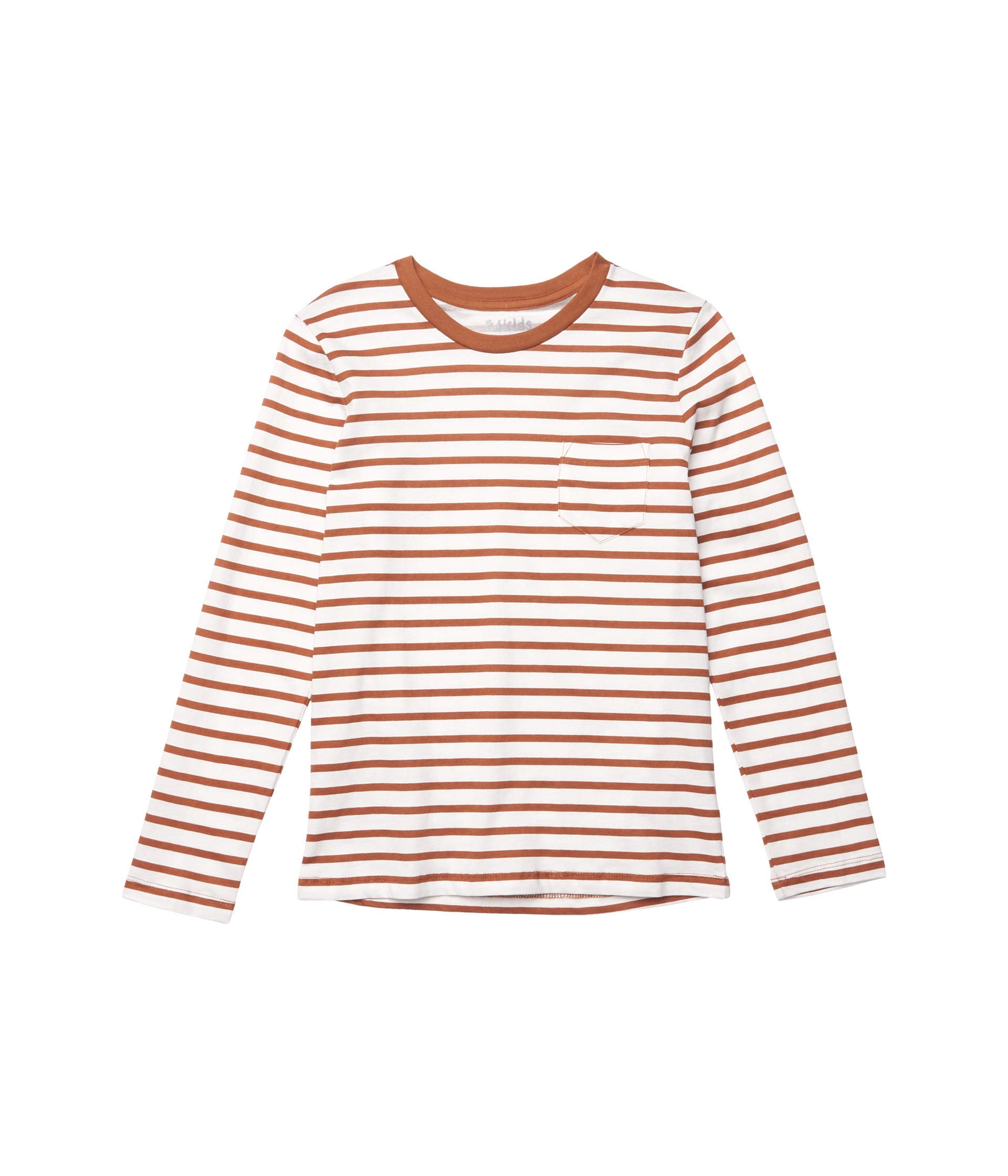 #4kids Essential Pocket Long Sleeve T-Shirt (Little Kids/Big Kids)