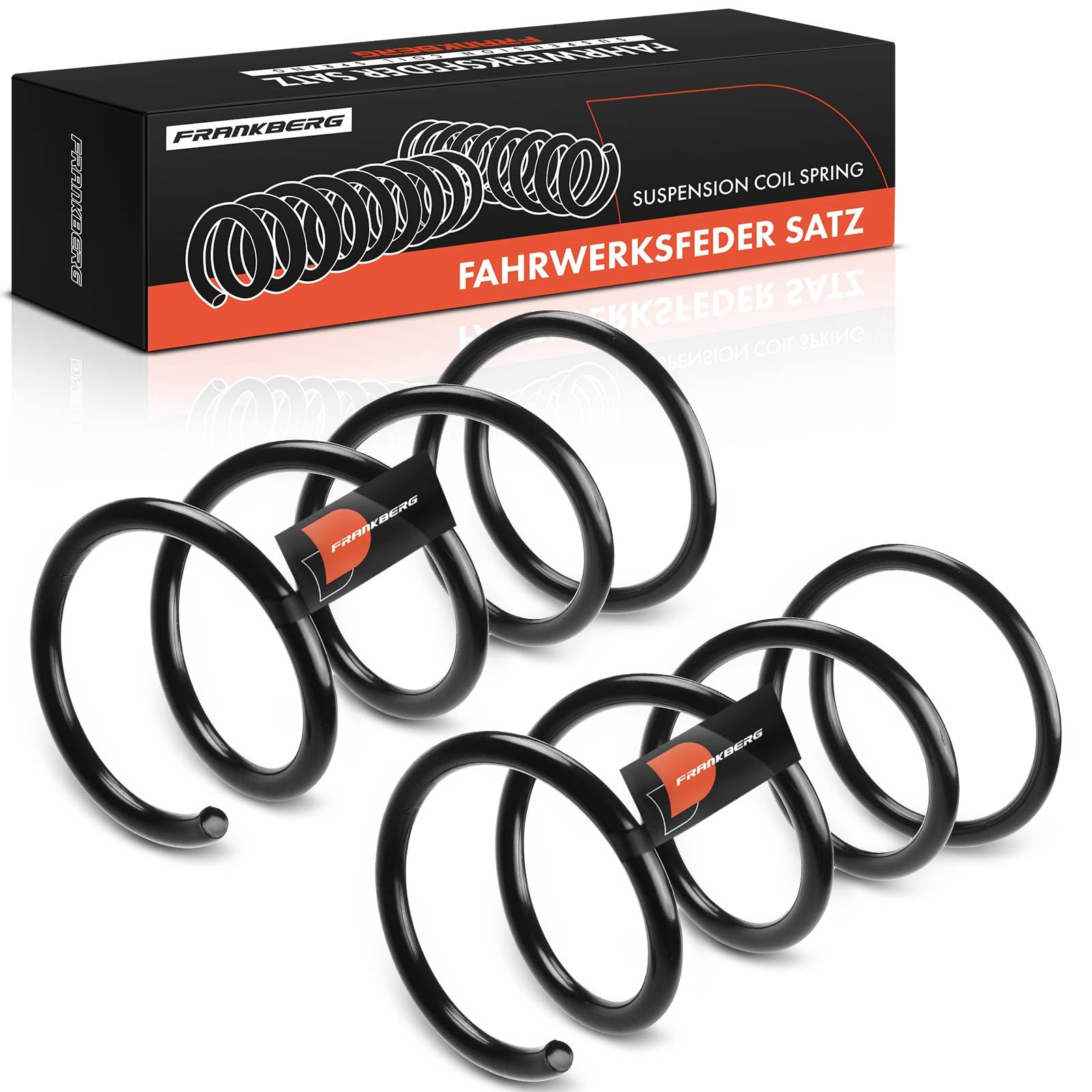 Frankberg 2 ressorts de suspension pour essieu avant 8200948654