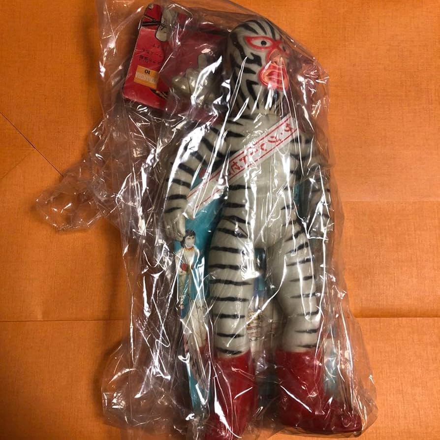 Amazon.co.jp: タイガーマスク ザグレートゼブラ ソフビ フィギュア 品