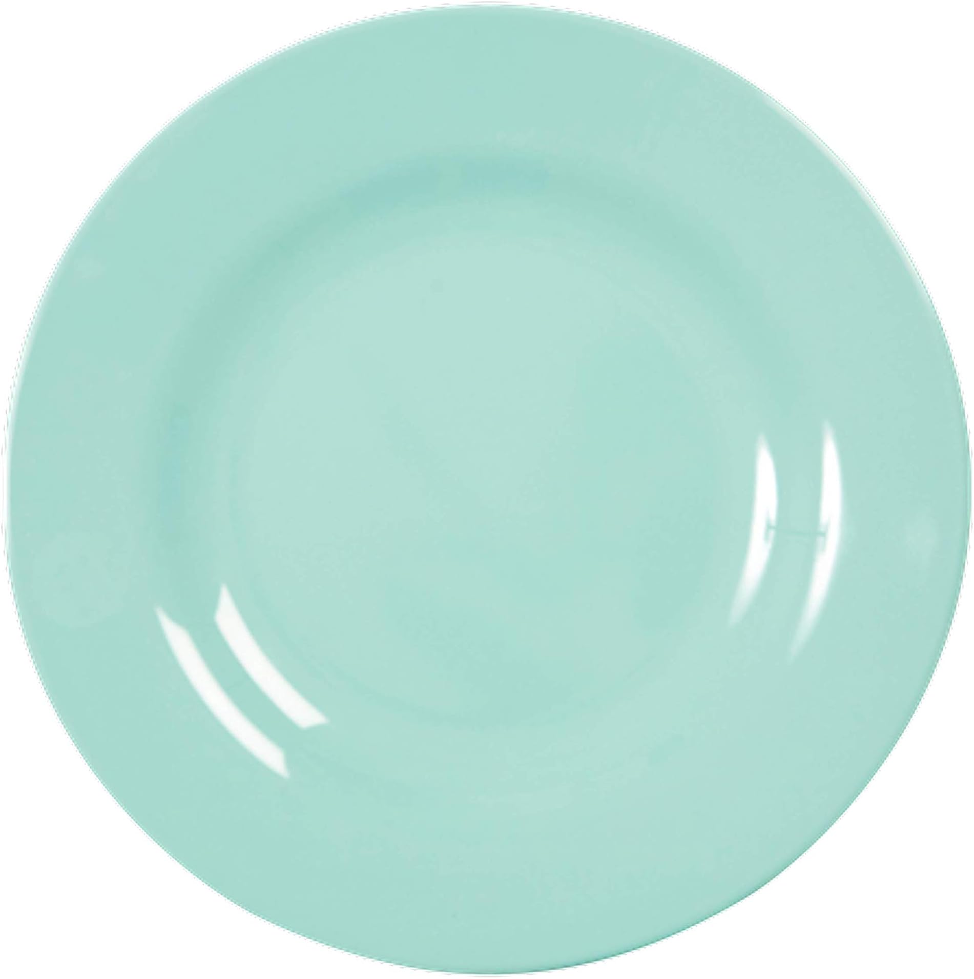 Rice Melamine Round Side Plate in Dark Mint PF2944
