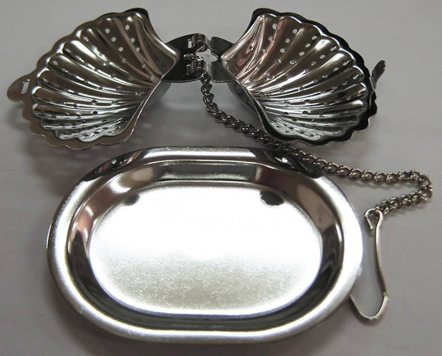 Amazon｜Tomiwoody ティー ストレーナー シェル｜ストレーナー