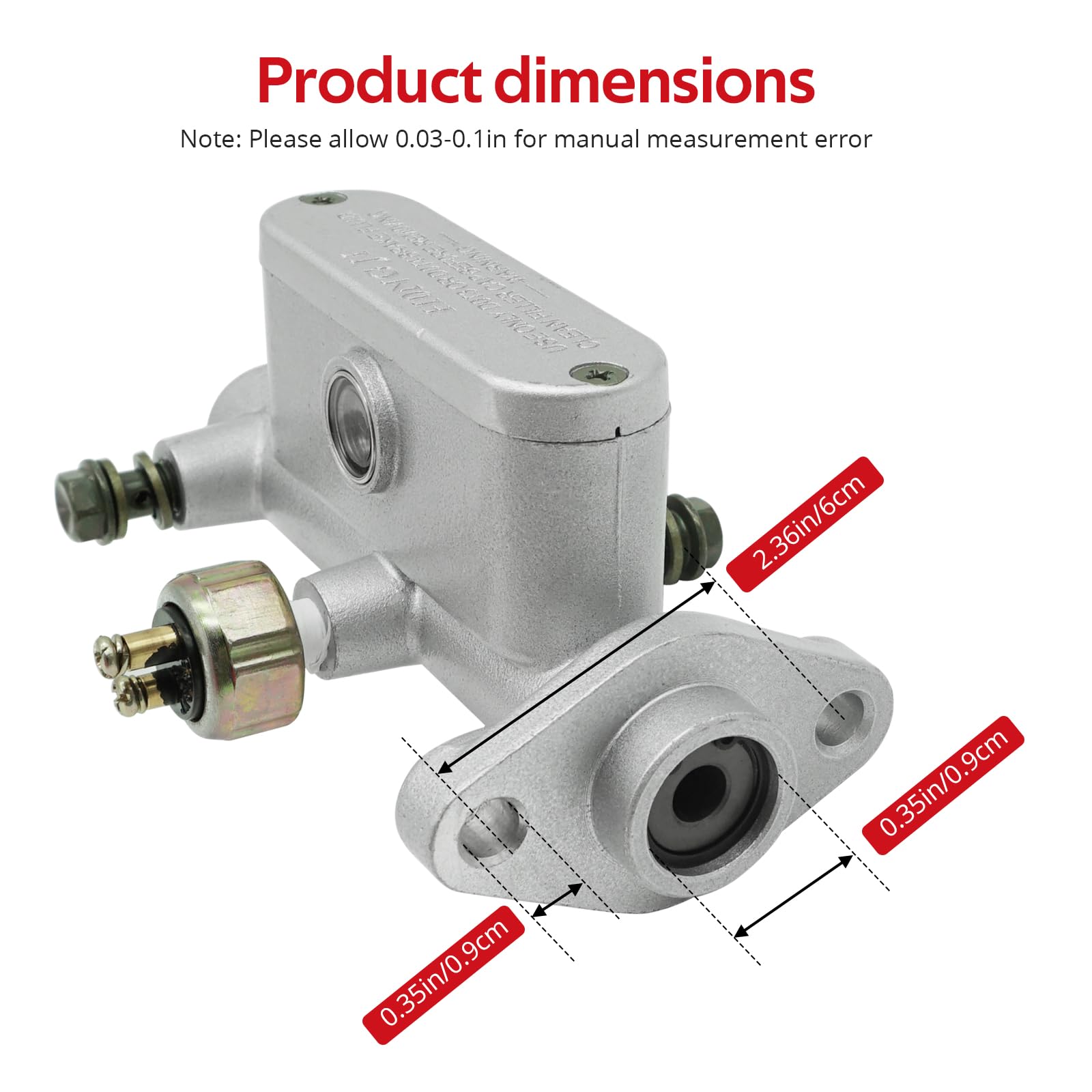 Amazon.com: JAVIK Brake Master Cylinder for Odes UTV Dominator