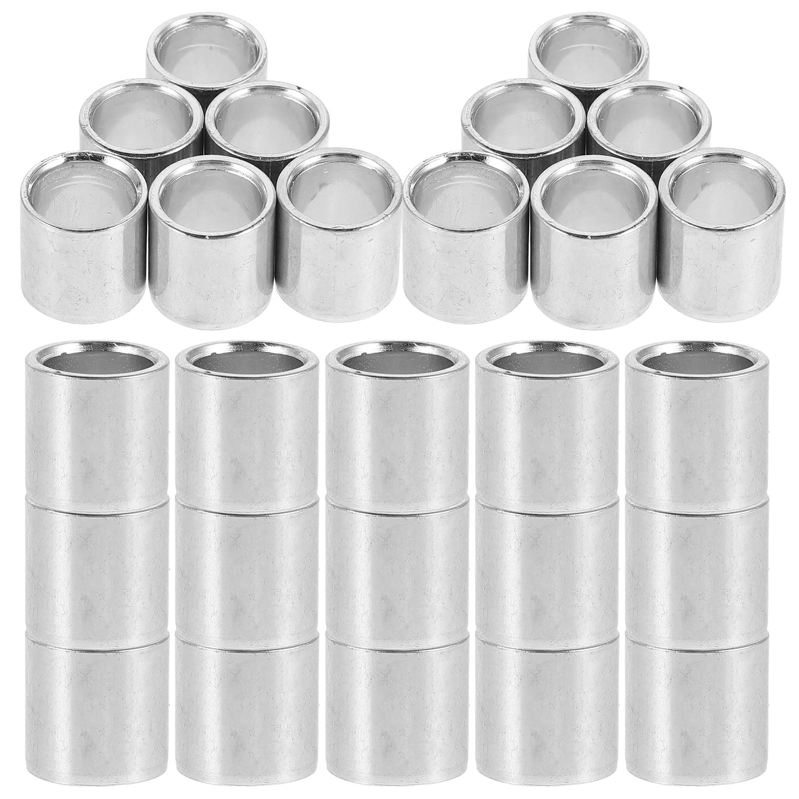 INOOMP 50 Pièces Roulements de Roue de Skateboard en Fer Galvanisé Robustes et Pratiques, Accessoires pour Patins à Roulettes et Trottinettes, Design Créatif et Simple
