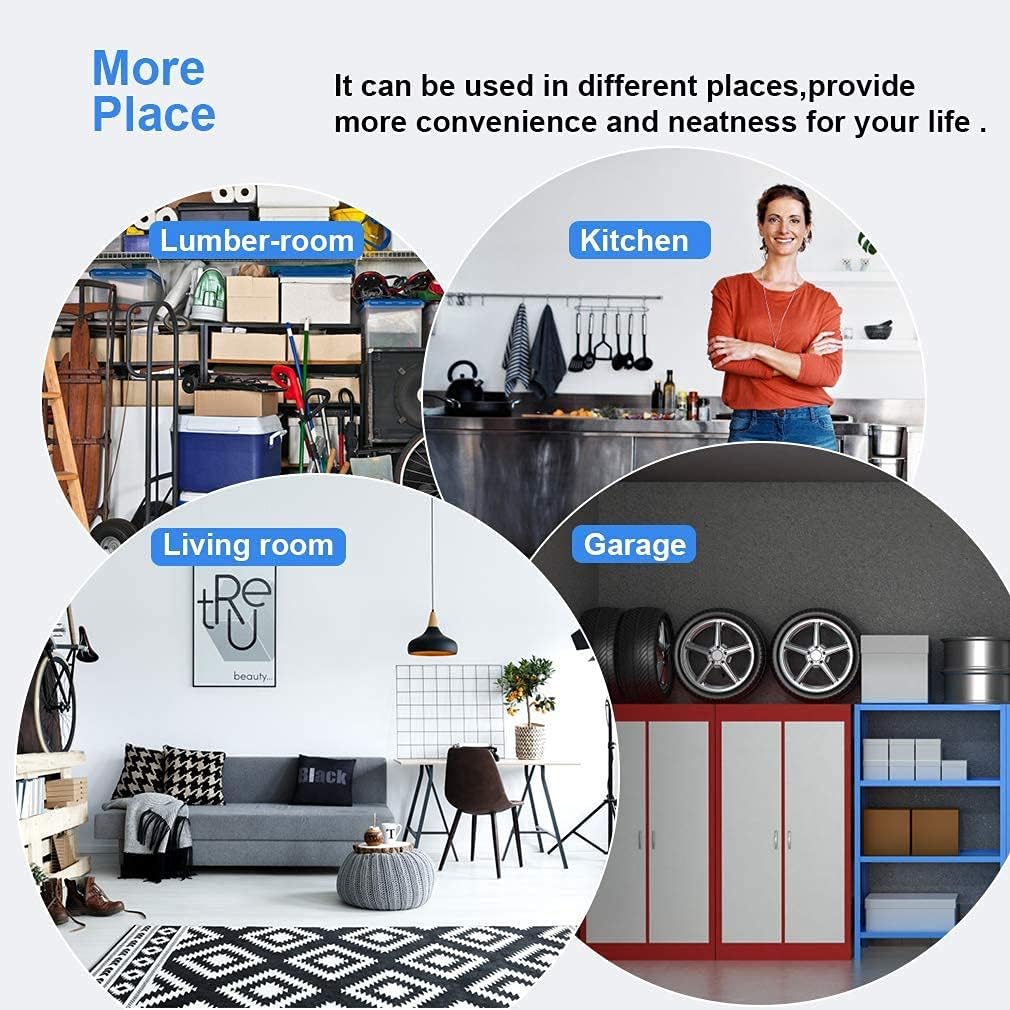 Buу 1 gеt 1 4 Tier Wire Shelving Rack Wire Shelving Unit, Metal Steel Shelves Adjustable Storage Organizer,1000 LBS Capacity, 54 H x 36 W x 14 D, Garage Shelving Rack for Office Kitchen Pantry Black