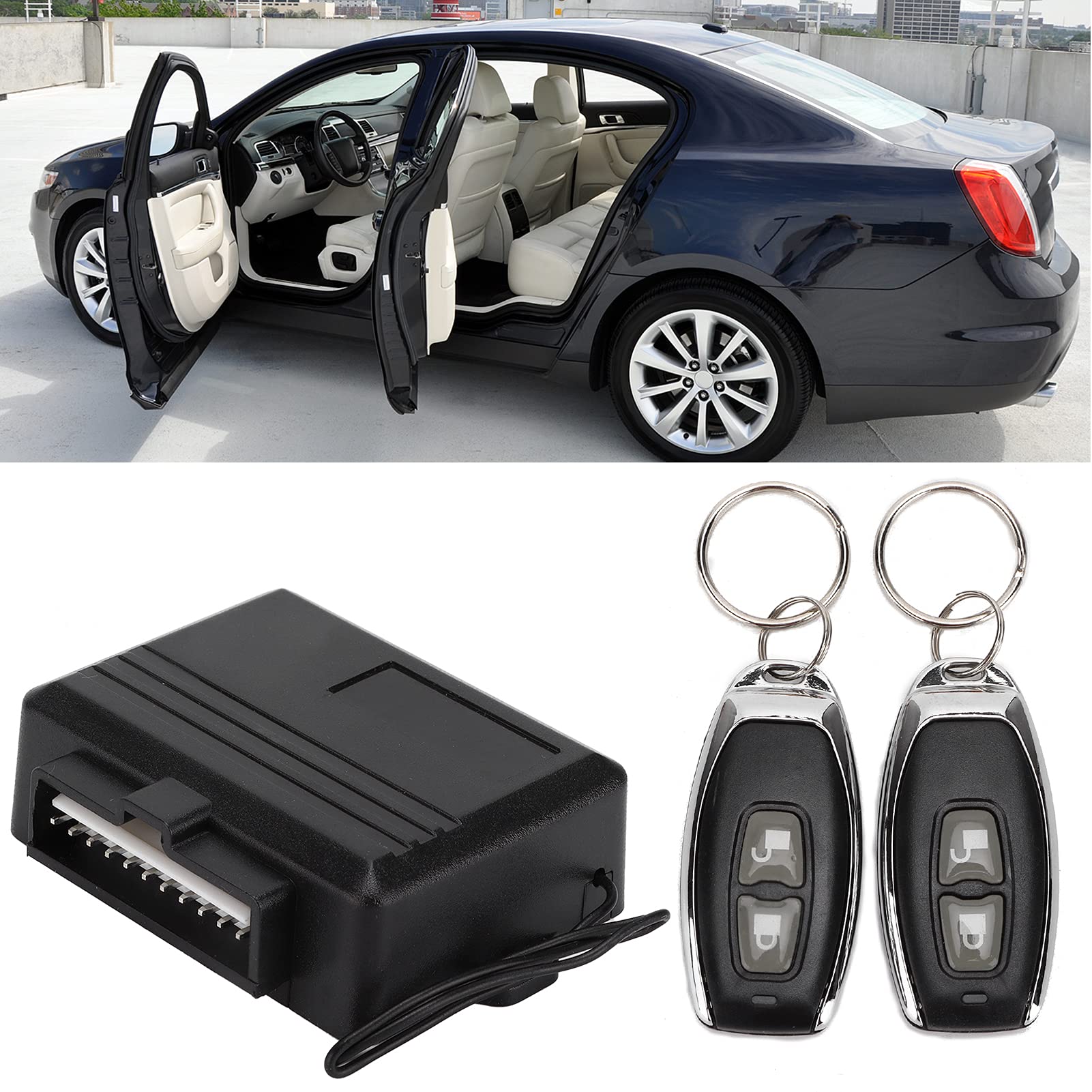 Kit Serratura Centralizzata A Distanza 12V - Telecomando Per Auto Senza Chiave - Foto 3