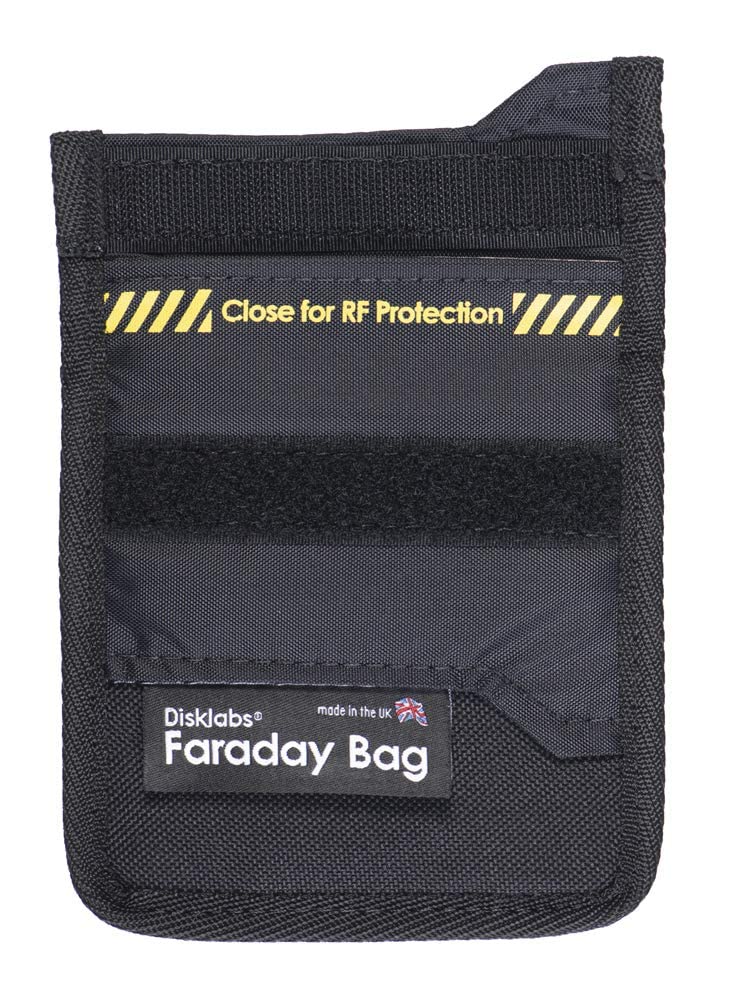 Disklabs Police Approved Key Shield KSCar Faraday Pouch Bag for Protection Against Keyless Car Crime Guard Key Fob — view 2