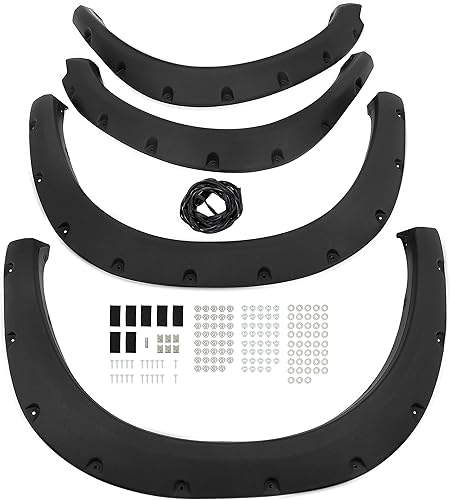 Miniatura 9 de ECOTRIC Guardabarros compatibles con Dodge Ram 1500/2011-2018 Ram 1500/2019-2023 Ram 1500 Classic Fleetside 2009-2010/2011-2018 Ram 1500 Classic