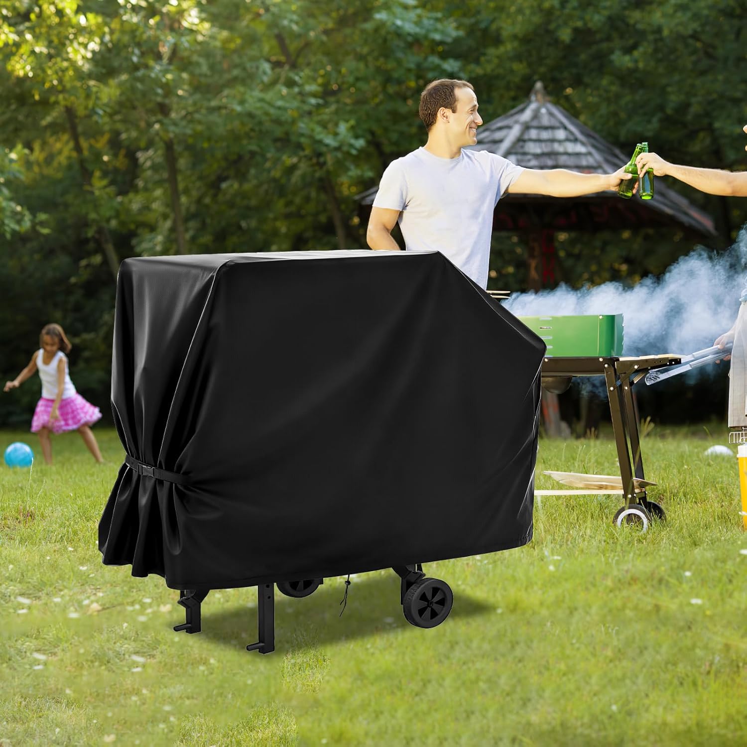 Propane Portable Grill Cover for Blackstone 22 Inch On the Go Gas Griddle,Heavy Duty Flat Top Grill Cover,Griddle Accessory for Black Stone Adventure Ready,45" W x 26" D x 40" H