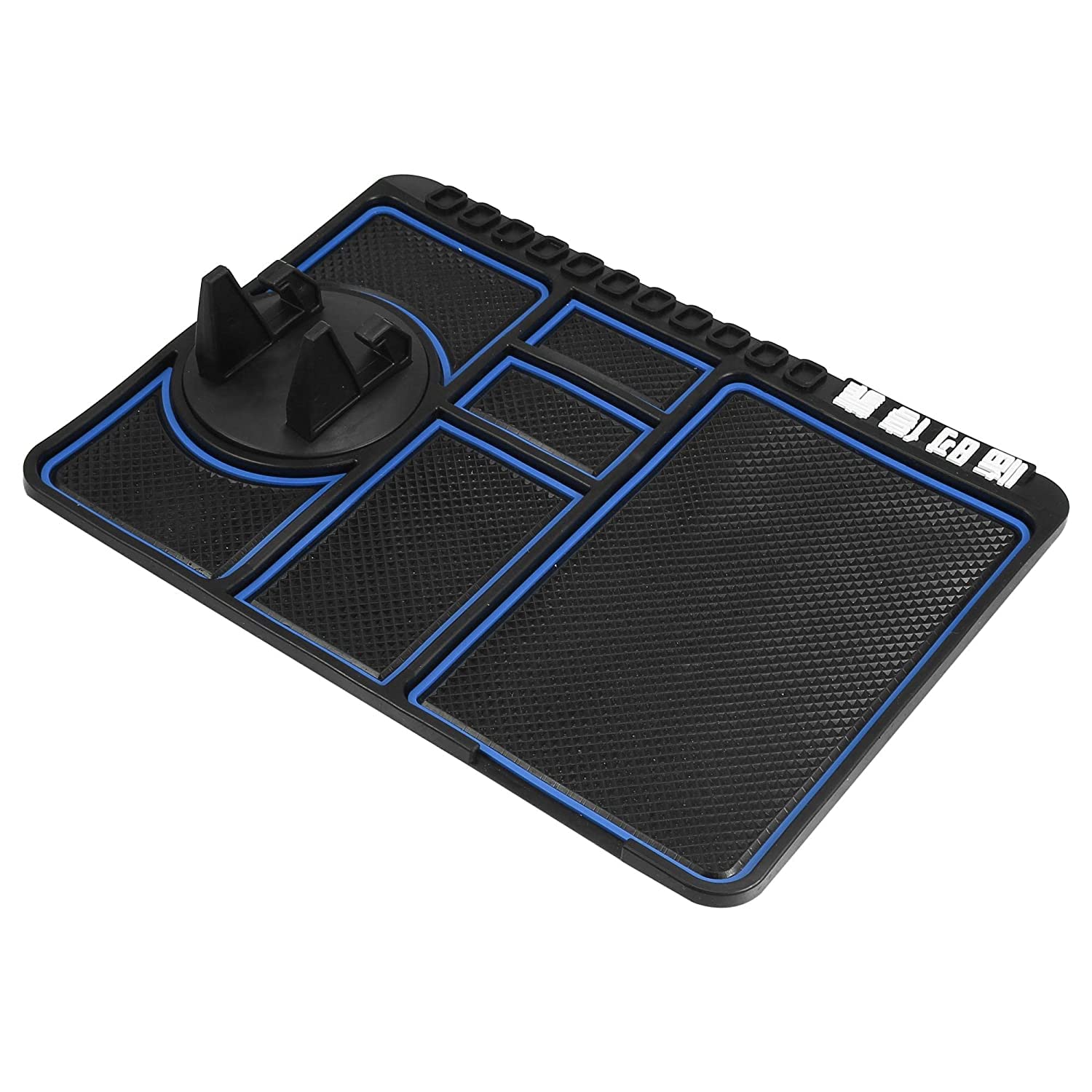 BeFunky Car Dashboard All in One Anti-Slip Rubber Mat Pad for Mobile Phones, Sunglasses, Keys and More (Blue) (B0BZQ4GRW3) Amazon Price History, Amazon Price Tracker