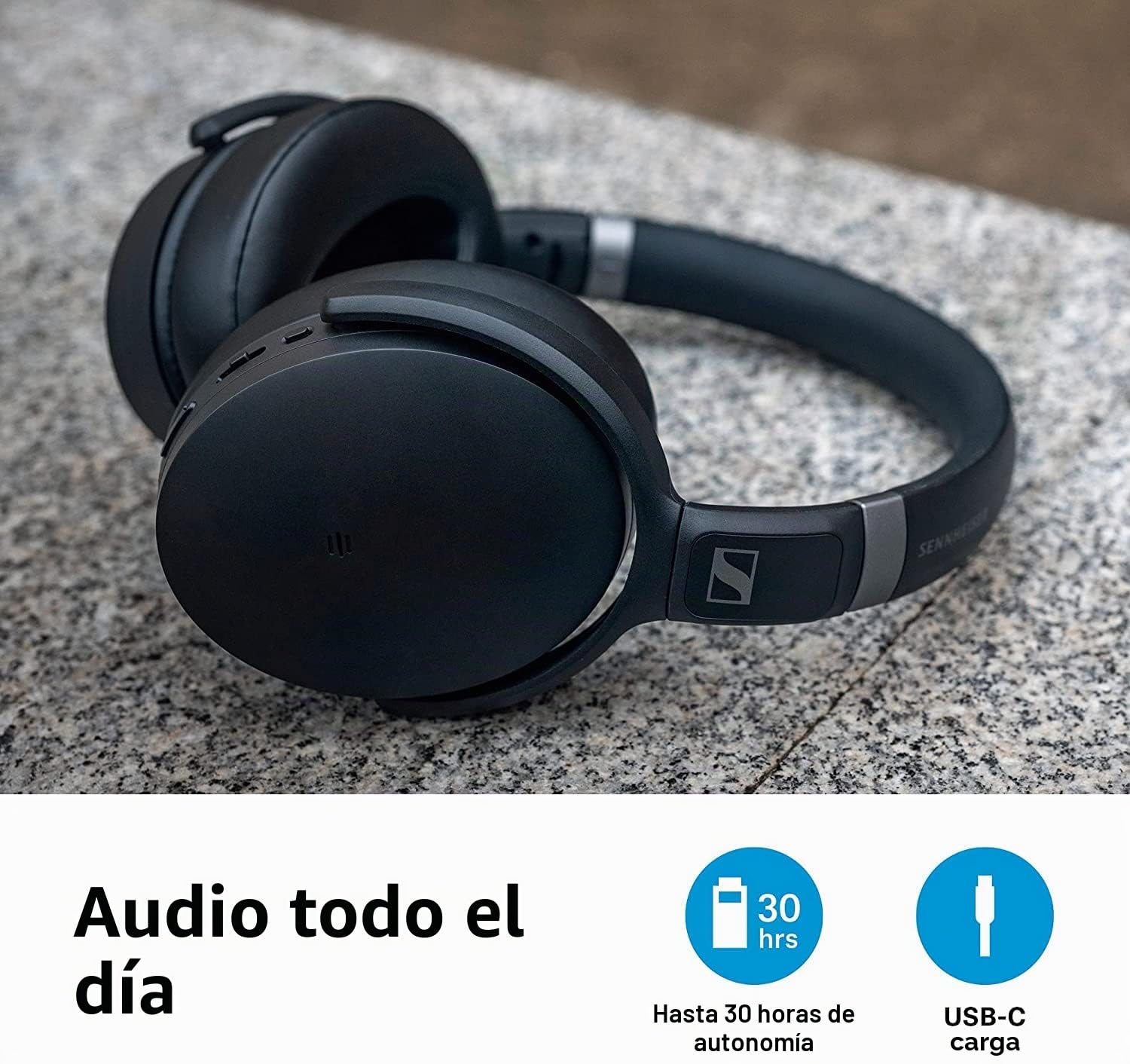 Sennheiser HD 450SE Bluetooth 5.0 Auriculares inalámbricos con