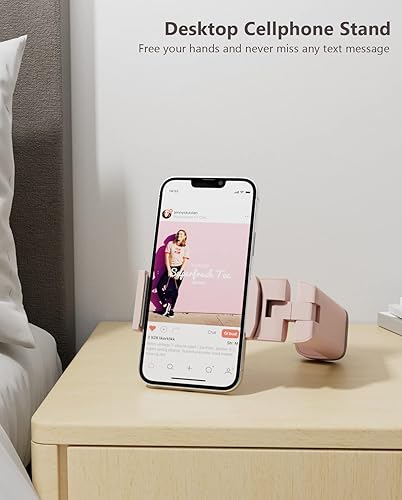 Miniatura 4 de MiiKARE - Soporte universal de teléfono para viaje, soporte de teléfono de manos libres con rotación de 360 grados, accesorio para avión, para