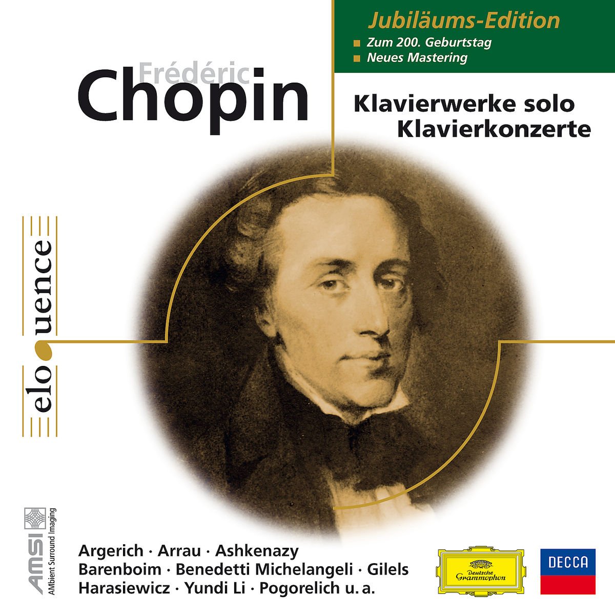Klavierwerke solo/Klavierkonzerte Jubiläumsedition (Eloquence)