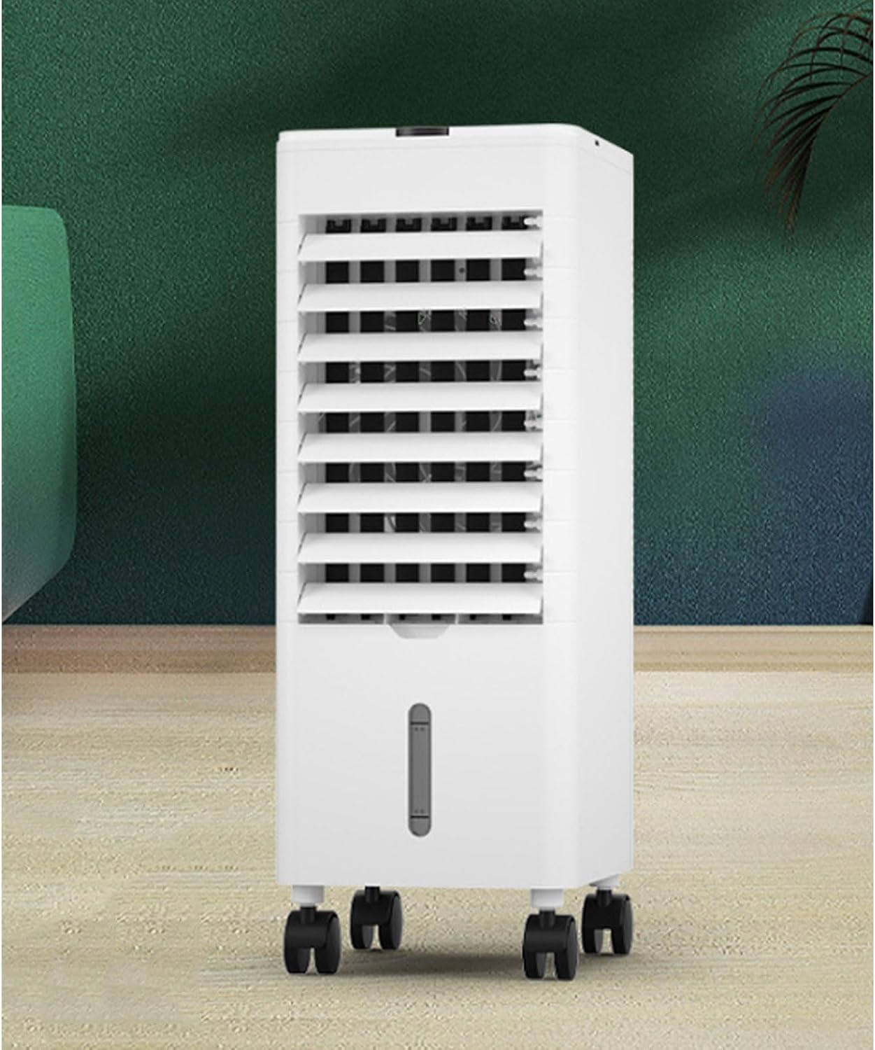 ZHENCHAO Portable Air Cooler, 3-Speed Evaporative Cooler with Remote, 12H Timer, 120° Oscillation for Home Office