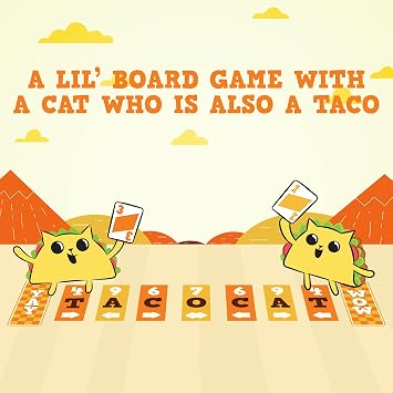 Exploding Kittens A Game of Cat and Mouth Card Games for Adults Teens & Kids & Tacocat Spelled Backwards Card Games for Adults Teens & Kids - Fun Family Games