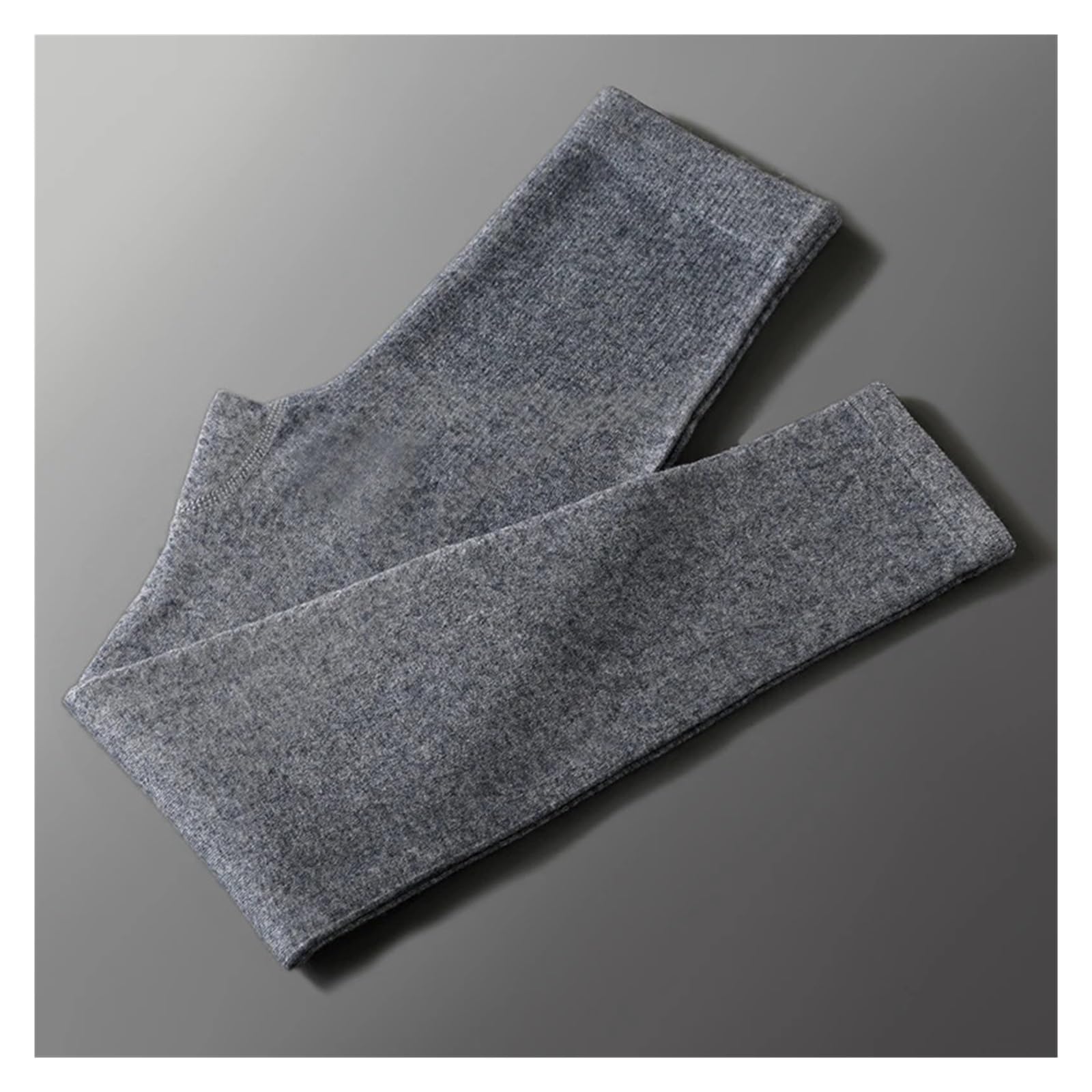 Leggings Termici Pantaloni Donna Autunno Inverno e Pantaloni Lunghi da Donna Elasticizzati(Gray,XL)