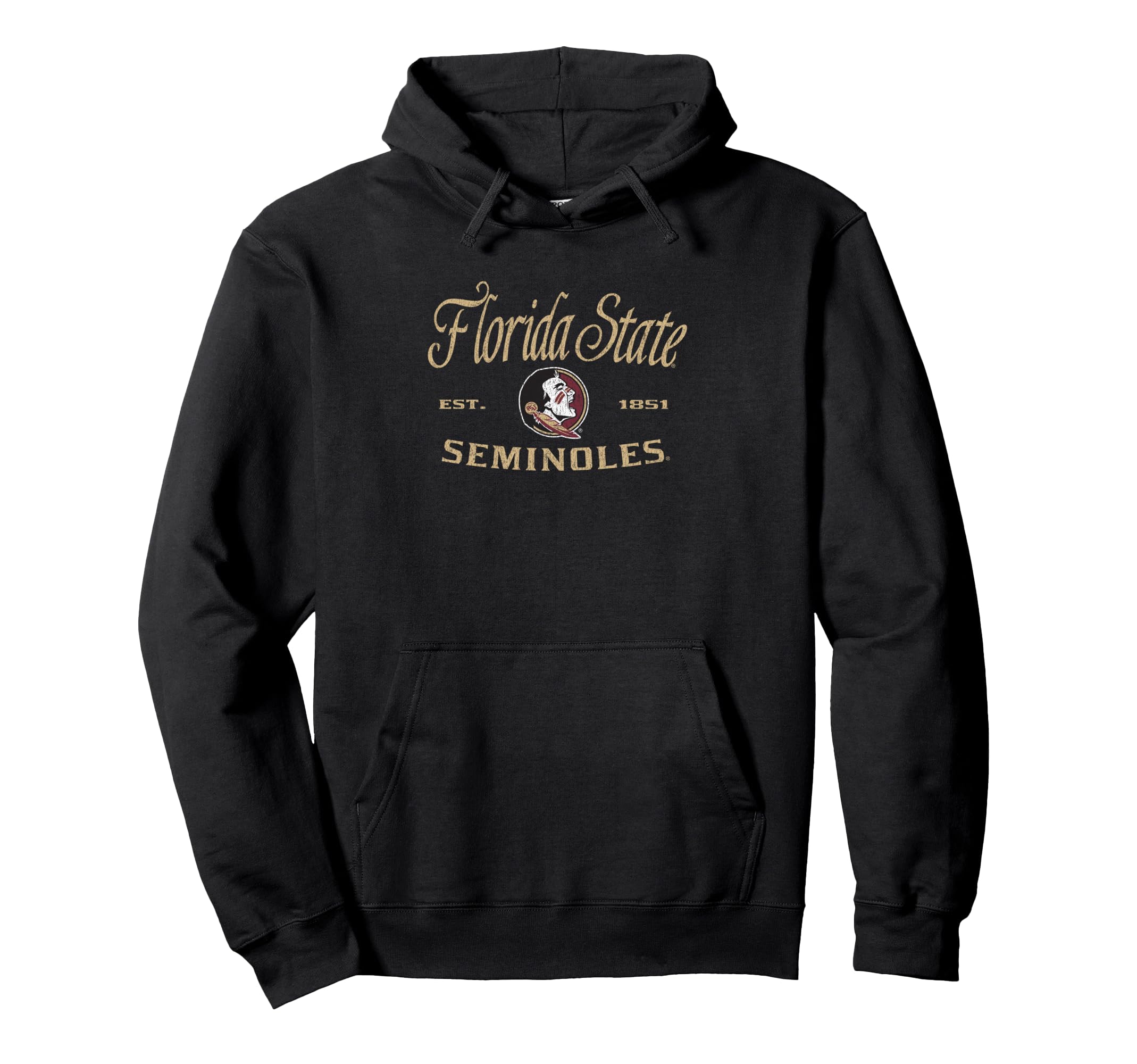 Florida State Seminoles Vintage Classical Logo Pullover Hoodie